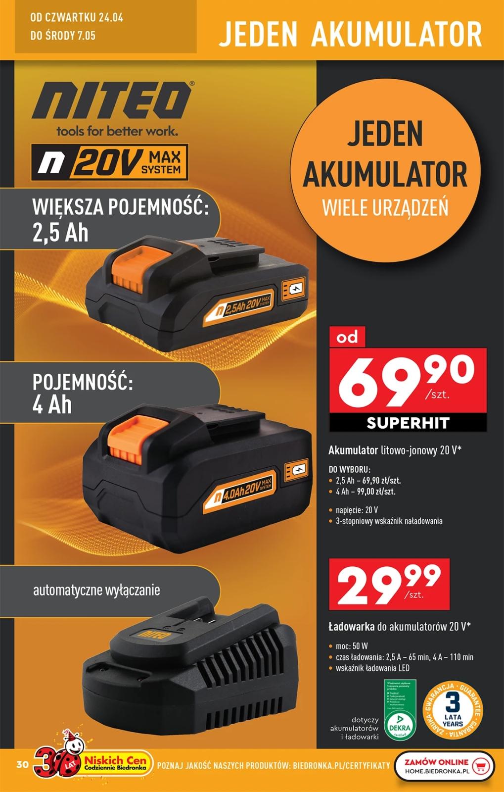 Gazetka promocyjna Biedronka str. 30