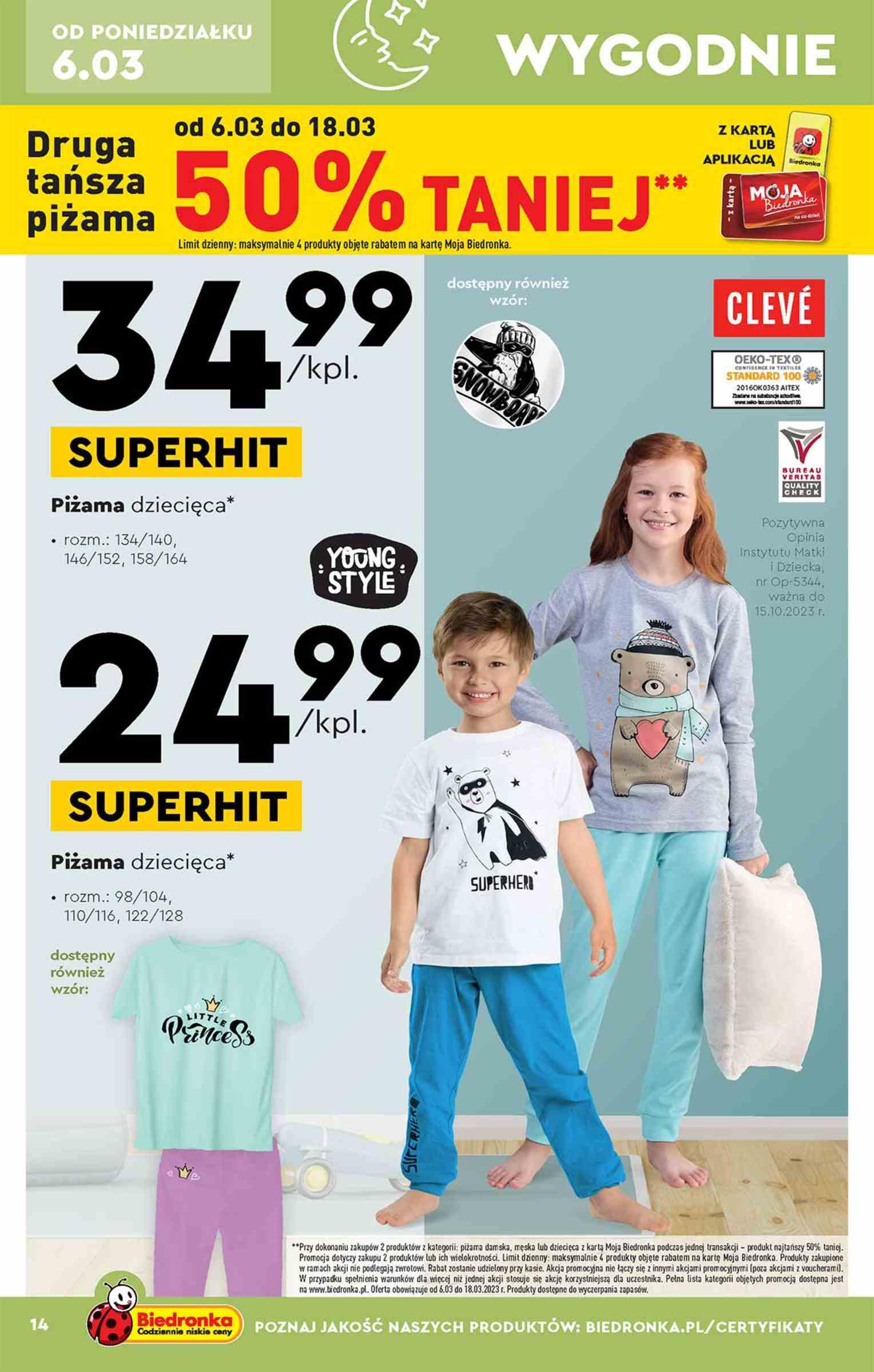 Gazetka promocyjna Biedronka str. 14