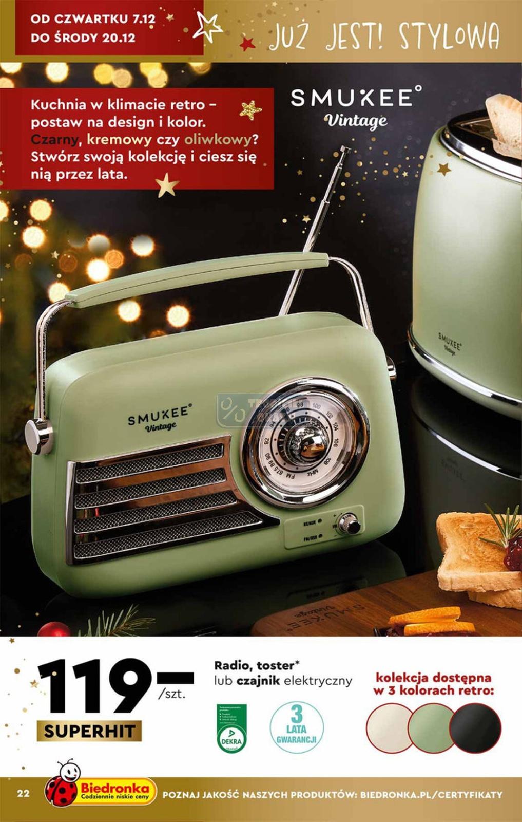 Gazetka promocyjna Biedronka str. 22