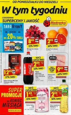 Biedronka od 26 lutego
