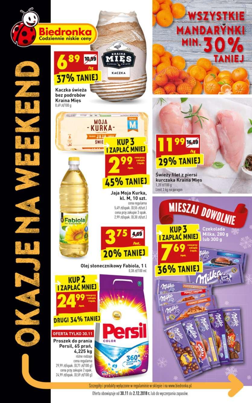 Gazetka promocyjna Biedronka str. 1