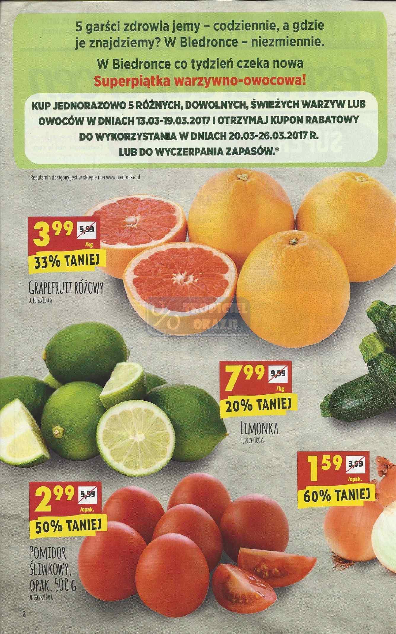 Gazetka promocyjna Biedronka str. 2