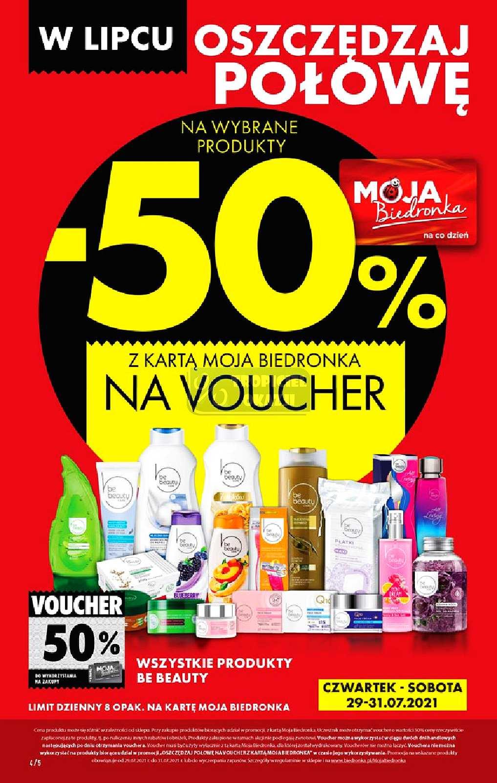 Gazetka promocyjna Biedronka str. 4