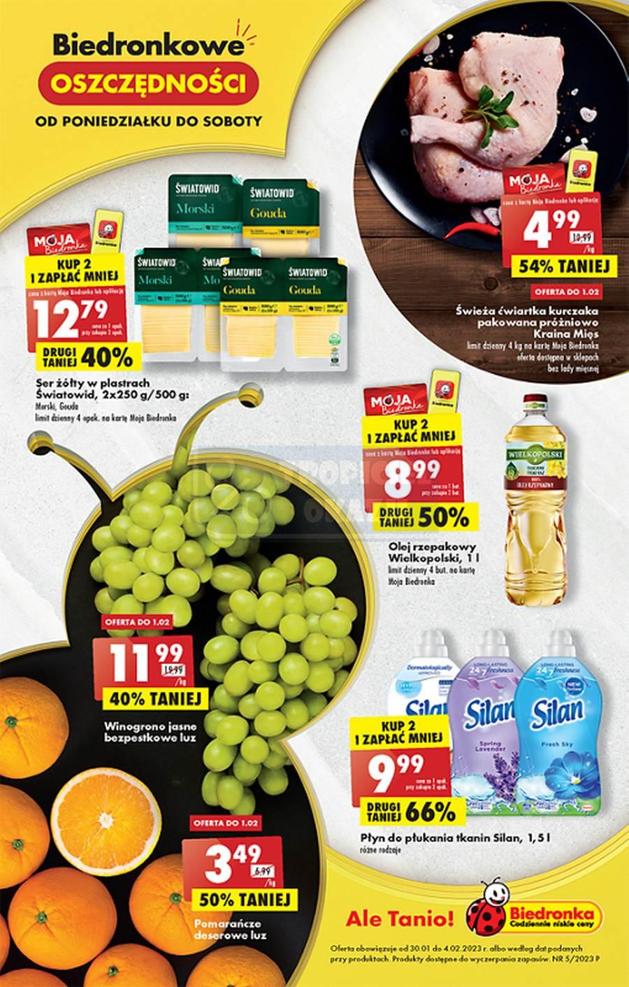 Gazetka promocyjna Biedronka str. 1