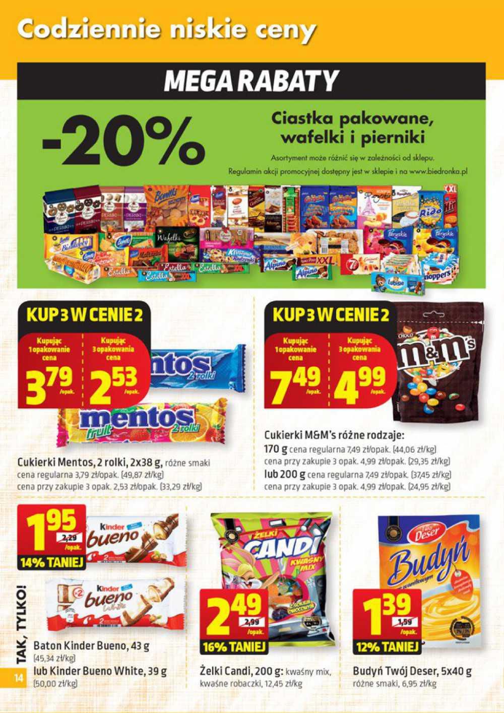 Gazetka promocyjna Biedronka str. 14
