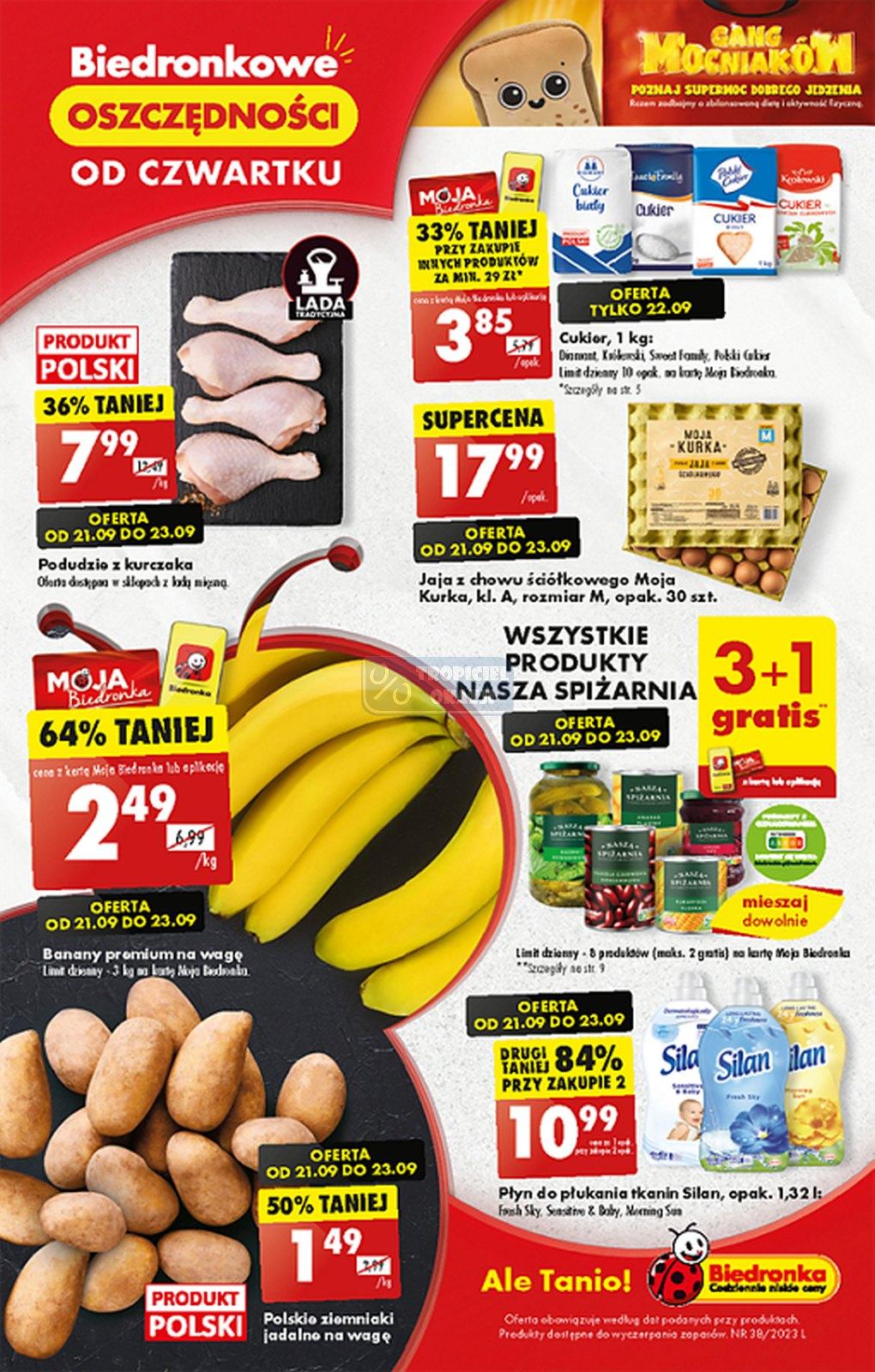 Gazetka promocyjna Biedronka str. 1