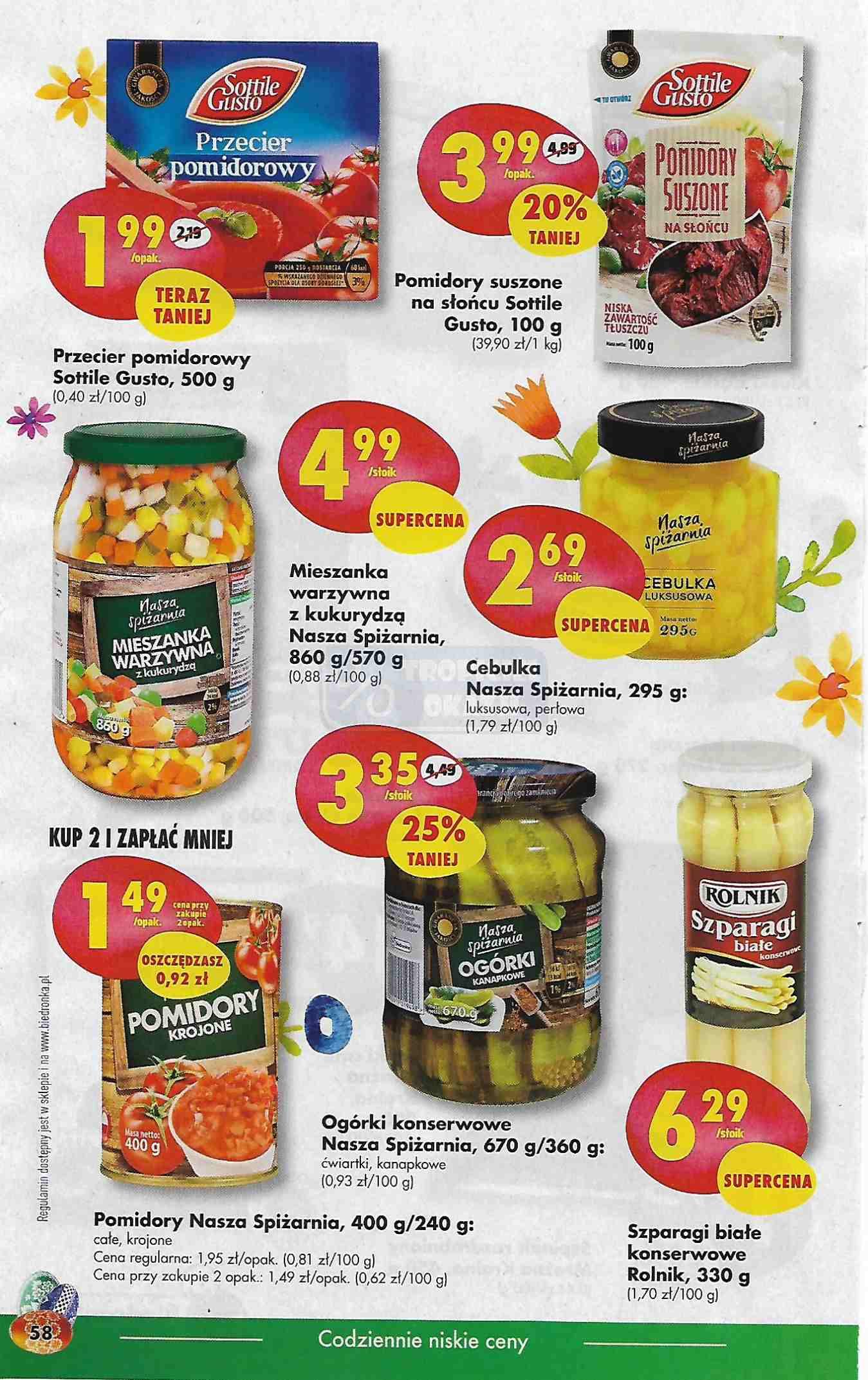 Gazetka promocyjna Biedronka str. 58
