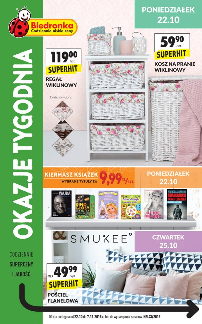 Gazetka promocyjna Biedronka str. 1