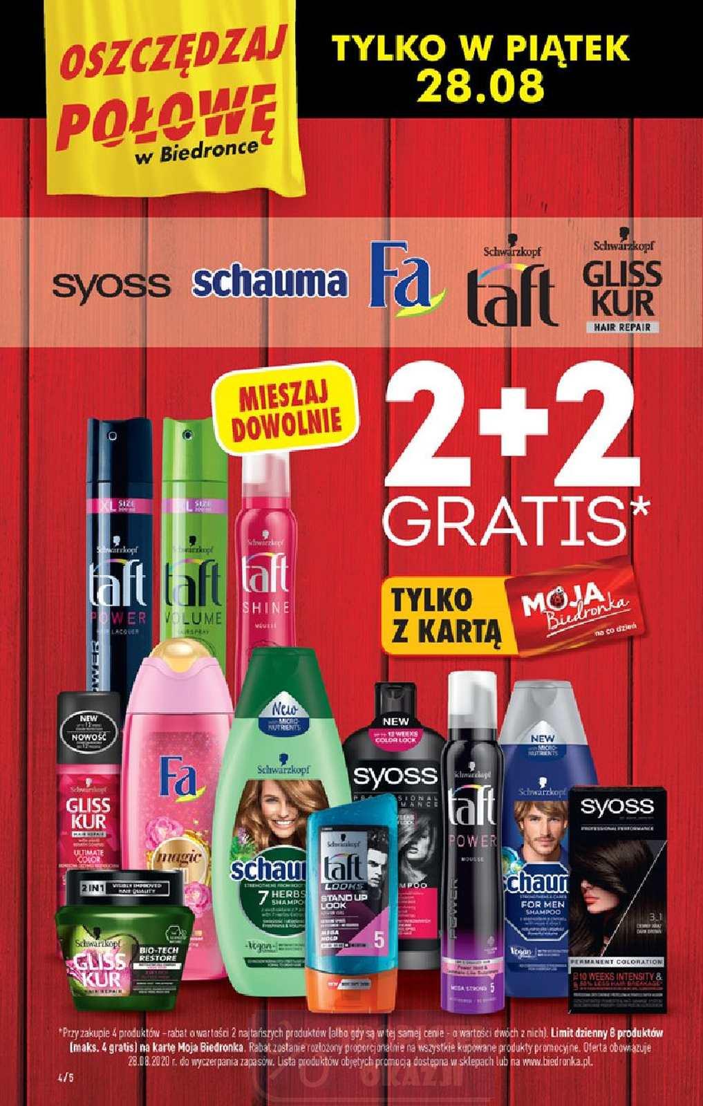 Gazetka promocyjna Biedronka str. 4