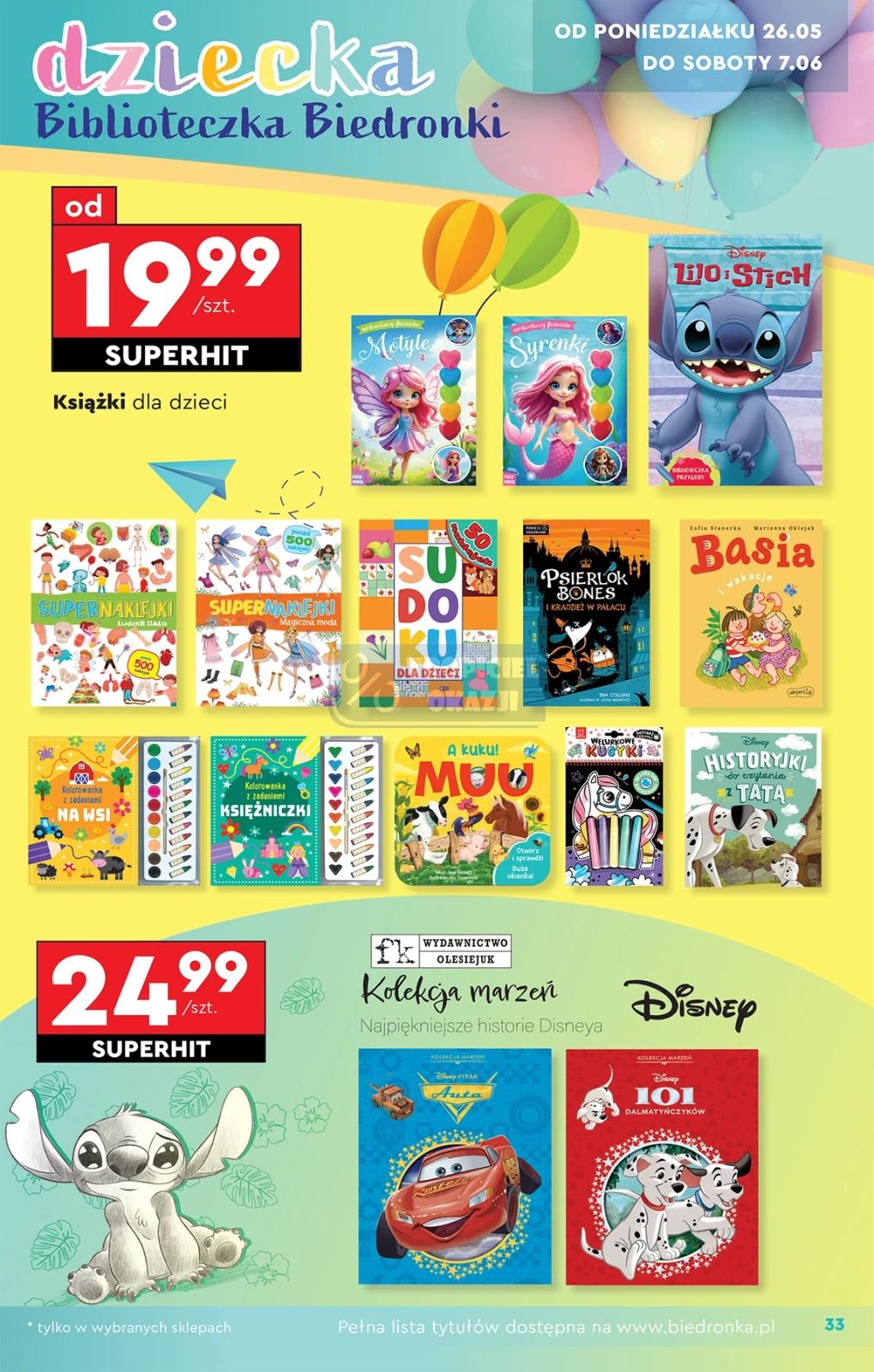 Gazetka promocyjna Biedronka str. 33