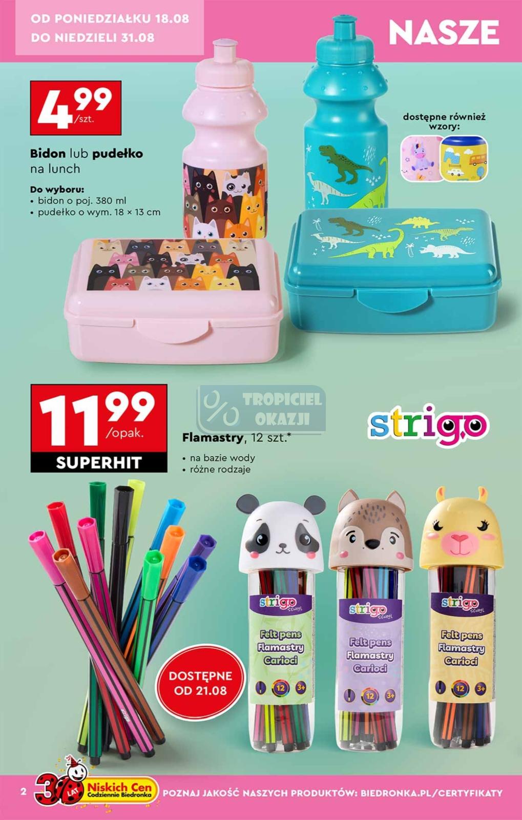 Gazetka promocyjna Biedronka str. 2