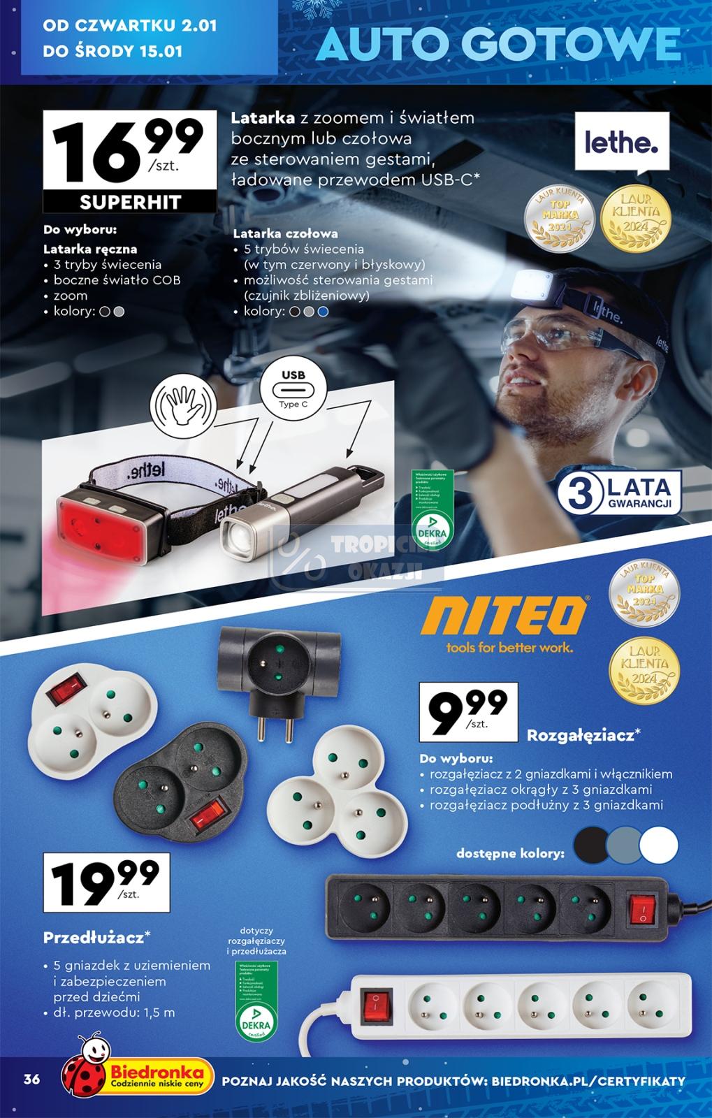 Gazetka promocyjna Biedronka str. 36