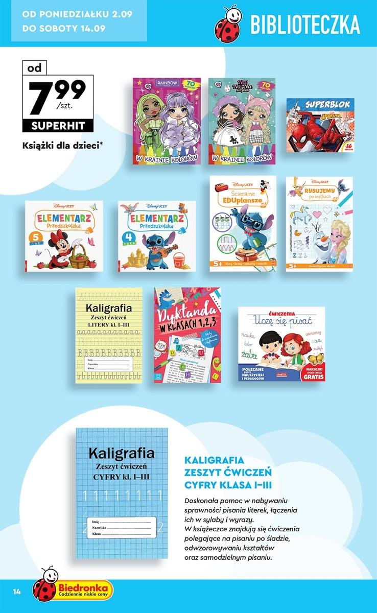 Gazetka promocyjna Biedronka str. 14