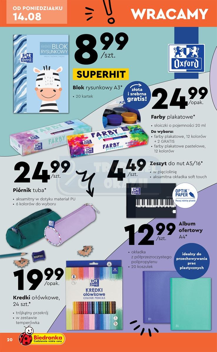 Gazetka promocyjna Biedronka str. 20