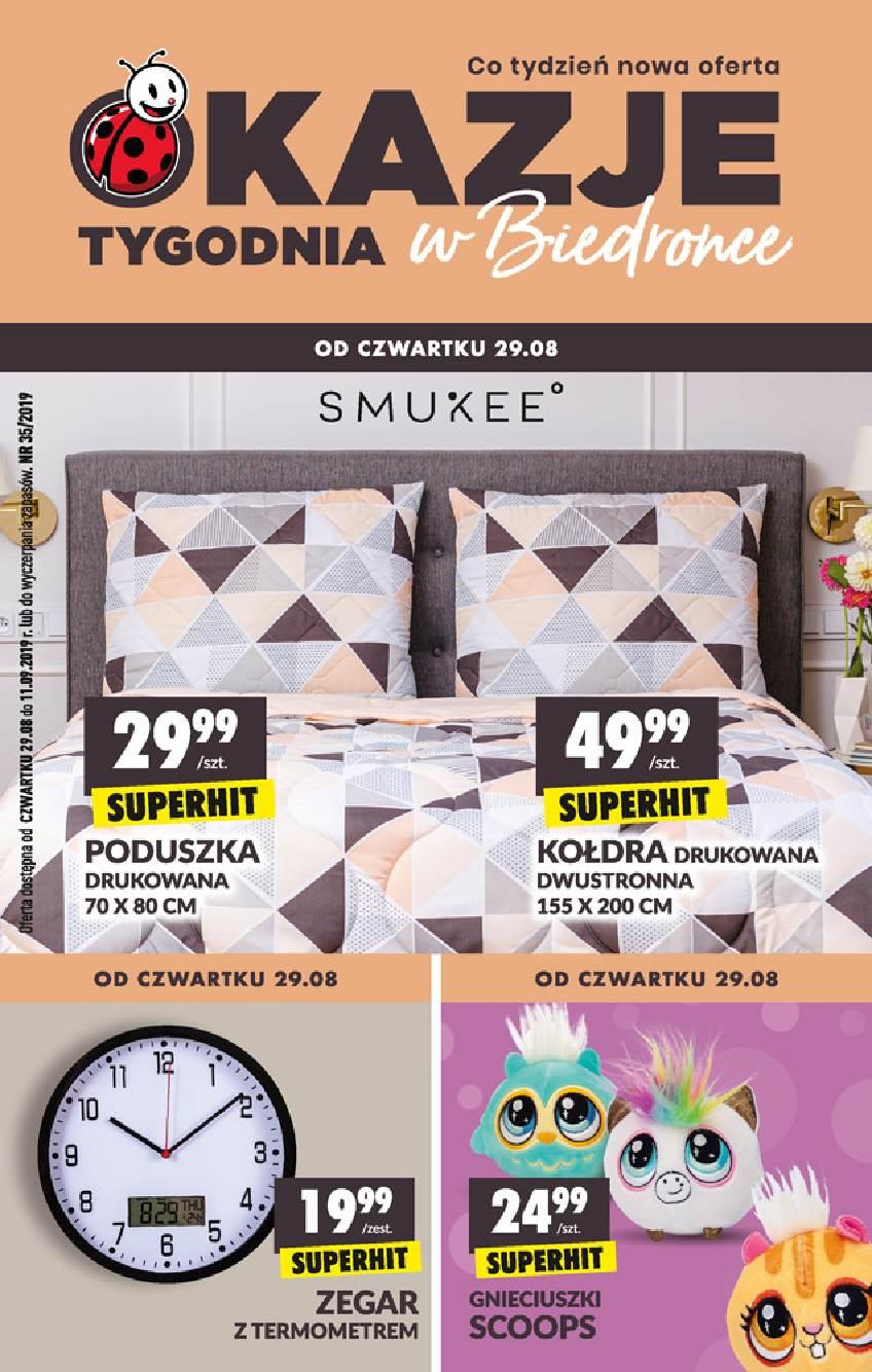 Gazetka promocyjna Biedronka str. 1