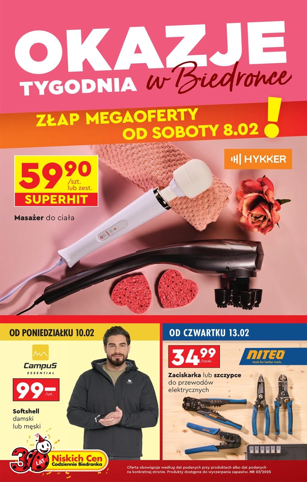 Gazetka promocyjna Biedronka str. 1