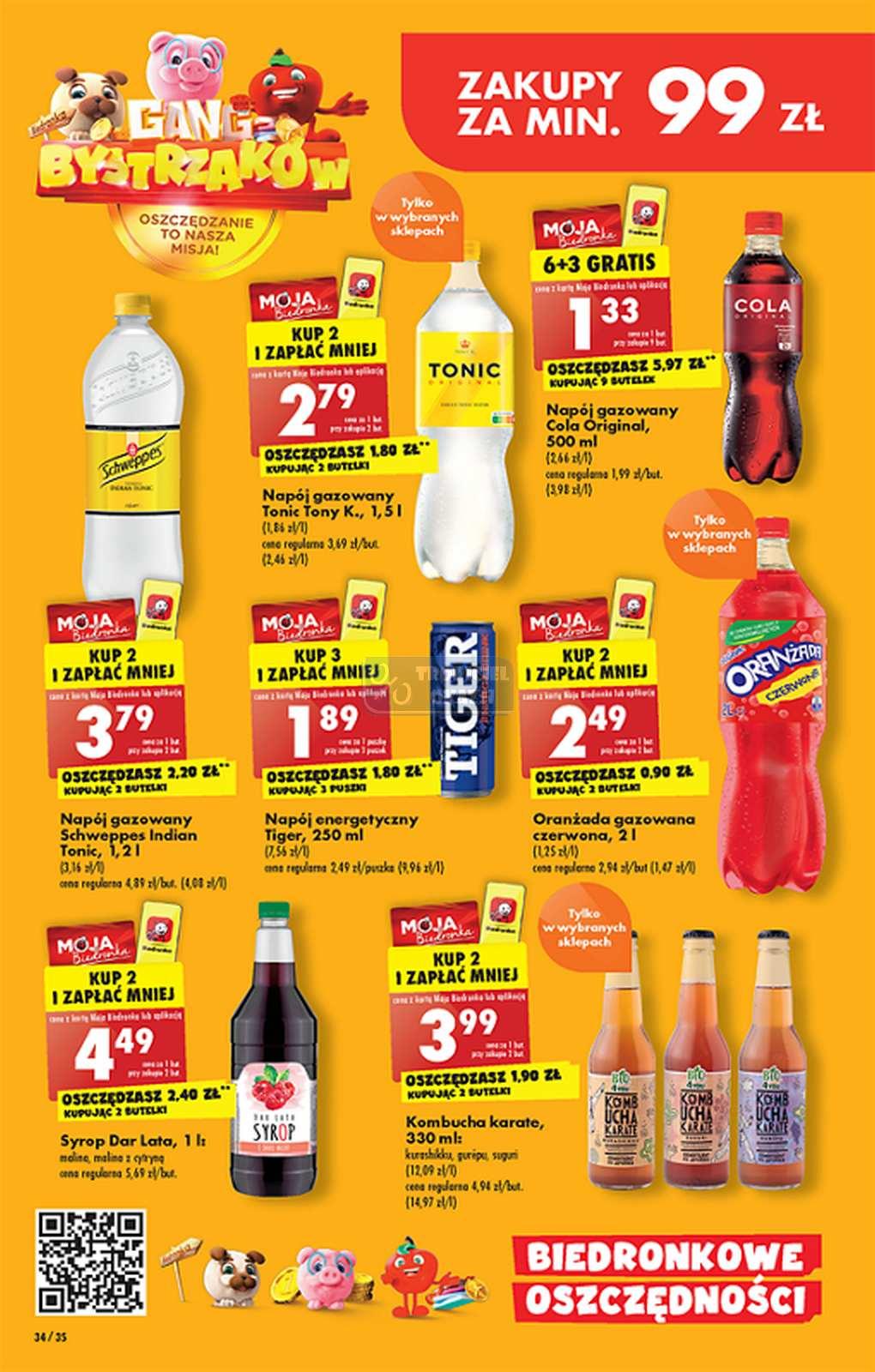 Gazetka promocyjna Biedronka str. 34