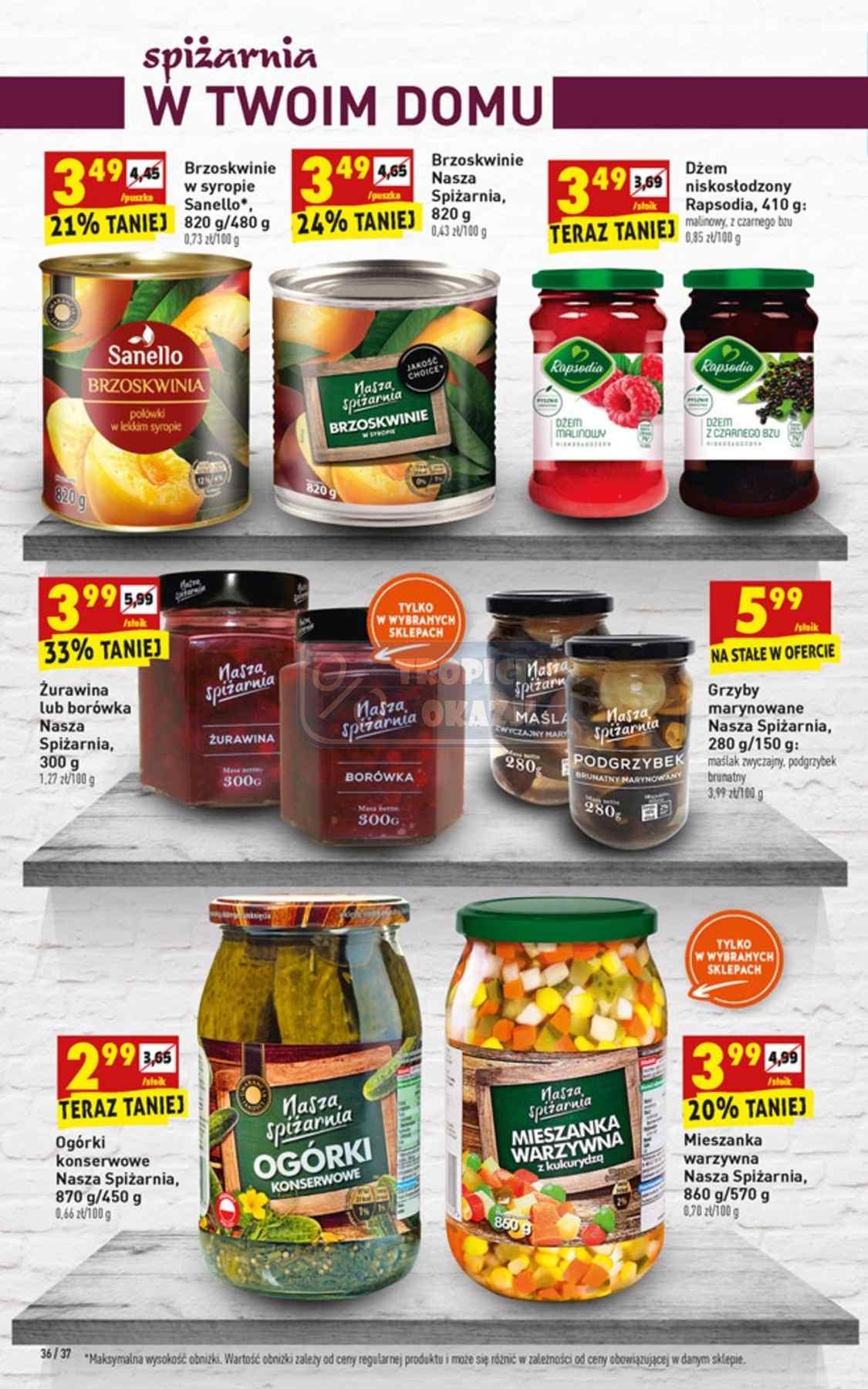 Gazetka promocyjna Biedronka str. 36