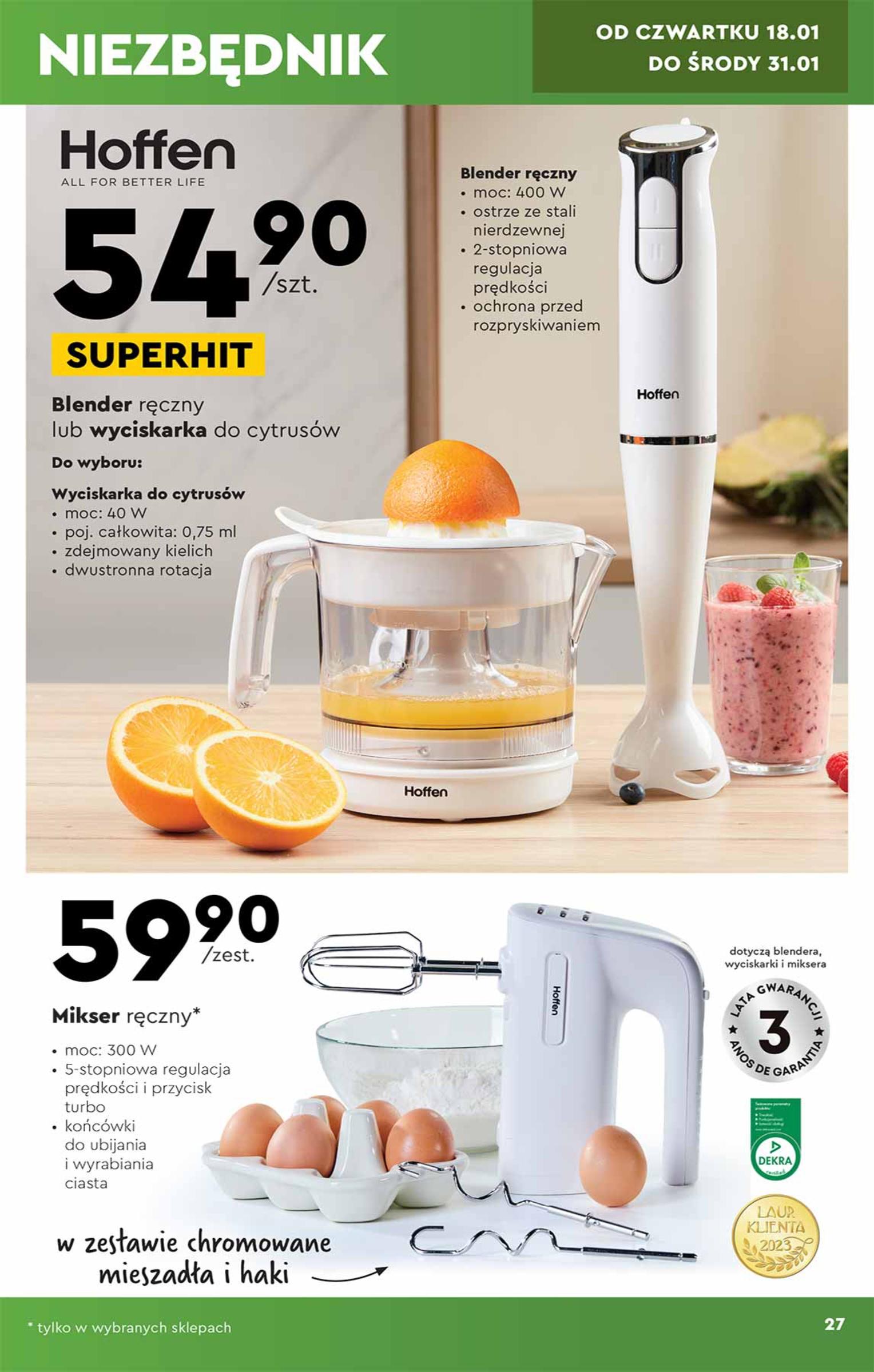 Gazetka promocyjna Biedronka str. 27