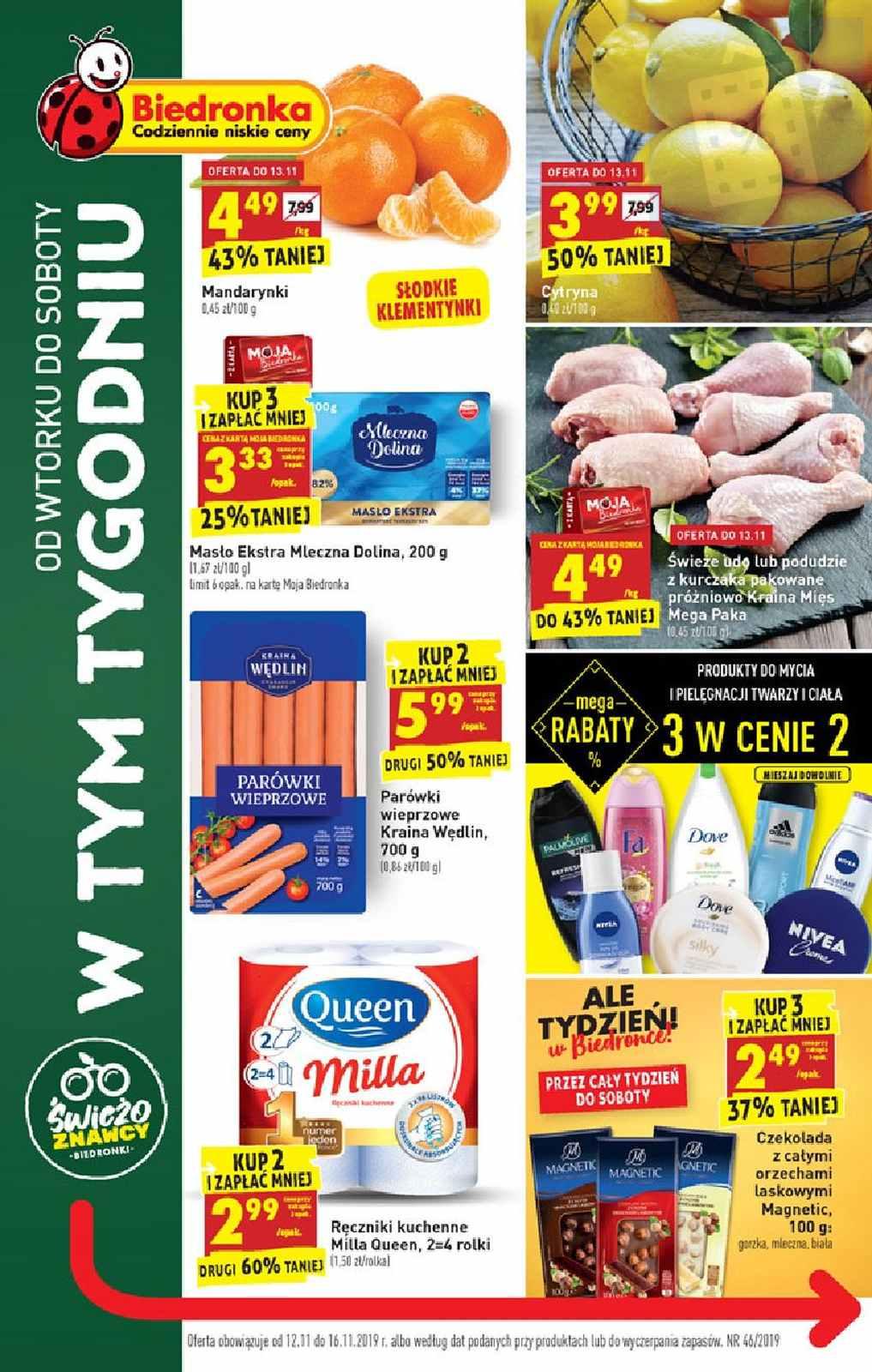 Gazetka promocyjna Biedronka str. 1