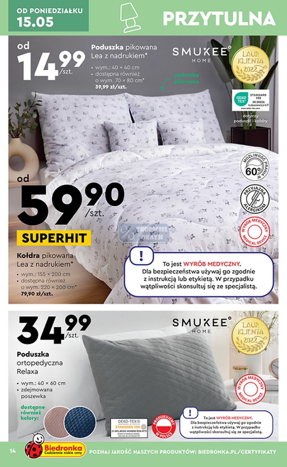 Gazetka promocyjna Biedronka str. 14