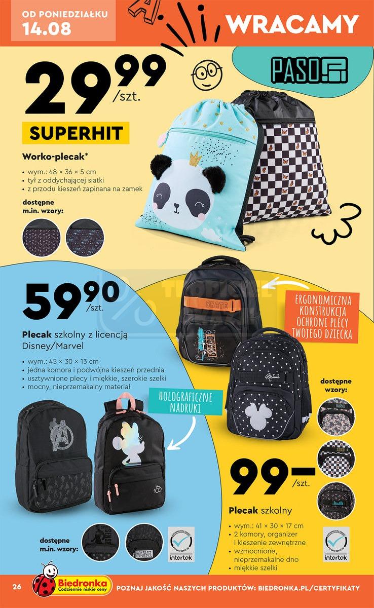 Gazetka promocyjna Biedronka str. 26