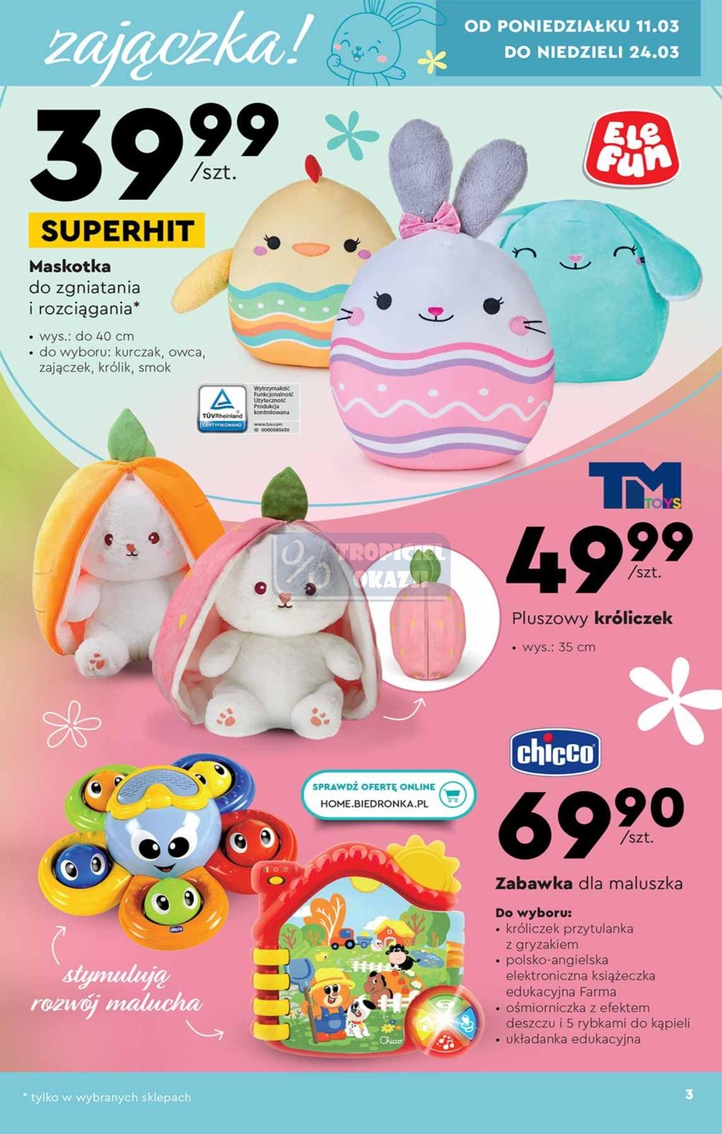 Gazetka promocyjna Biedronka str. 3