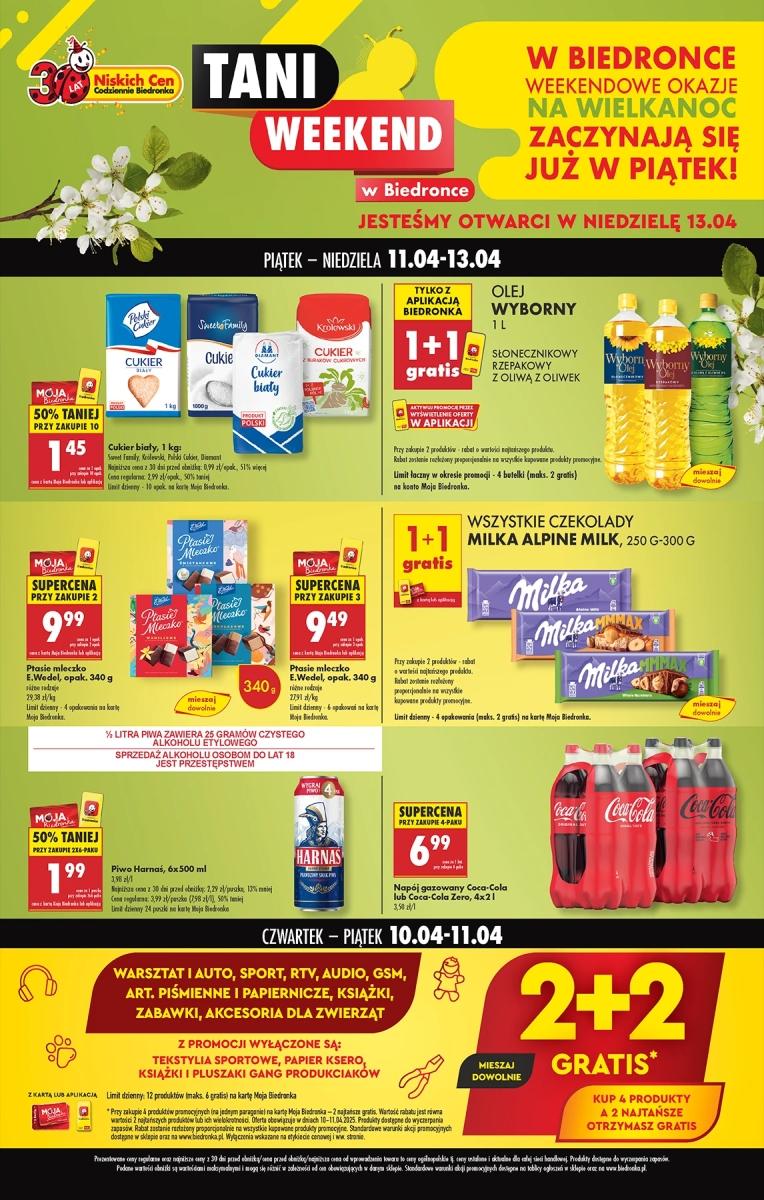 Gazetka promocyjna Biedronka str. 1