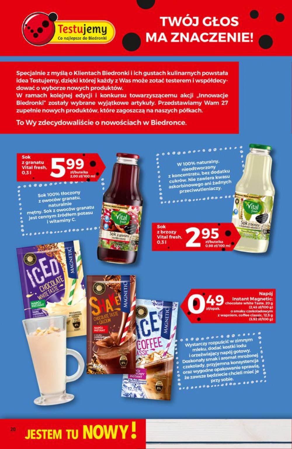 Gazetka promocyjna Biedronka str. 20