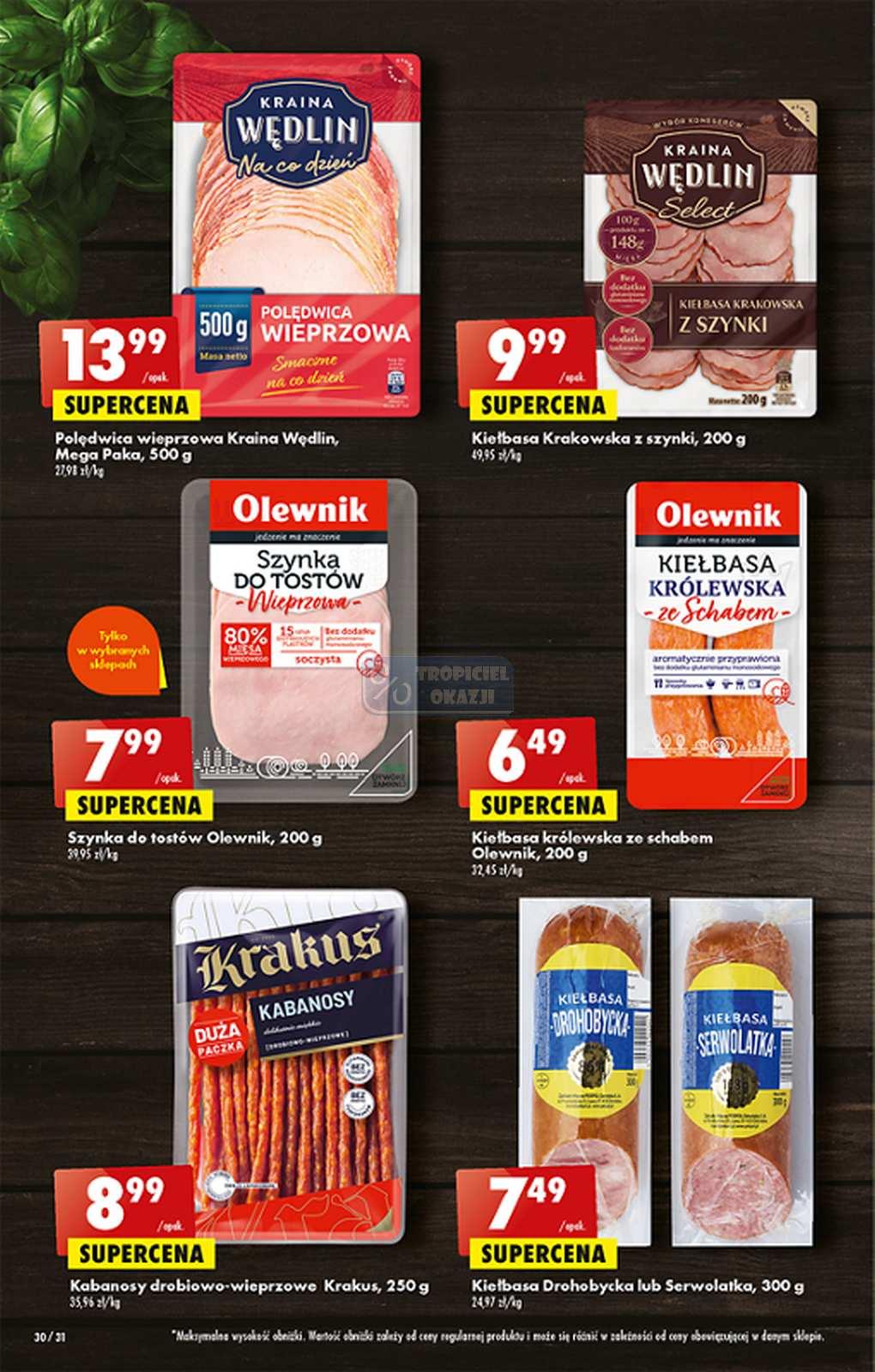 Gazetka promocyjna Biedronka str. 30