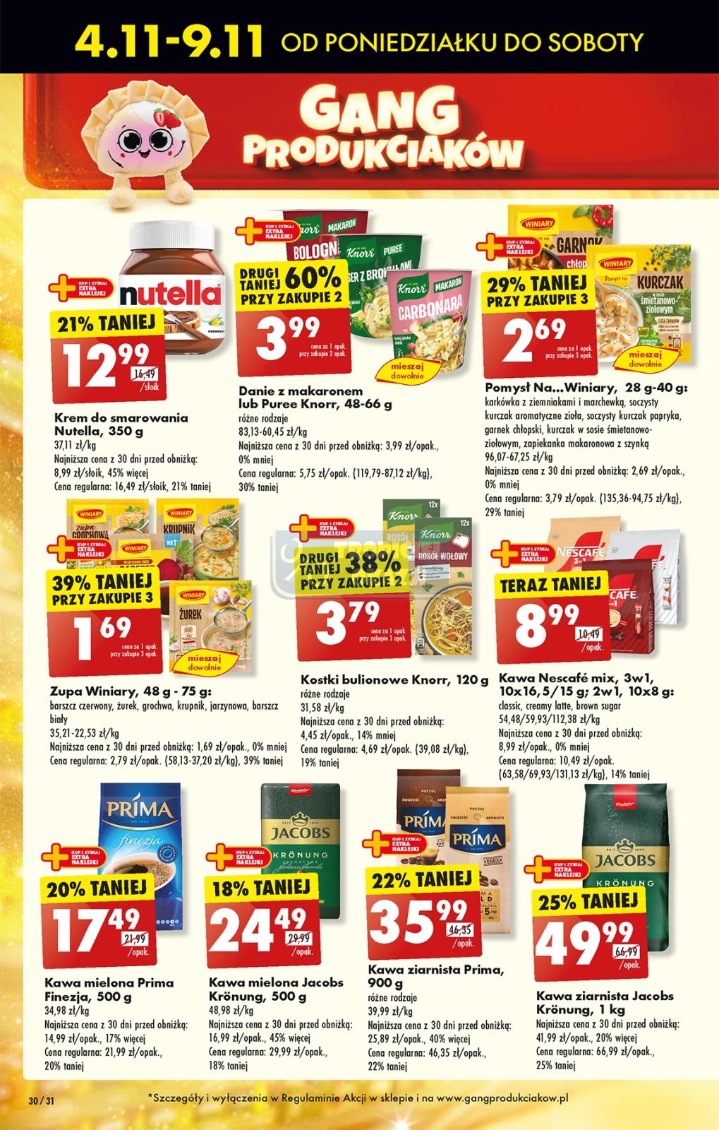 Gazetka promocyjna Biedronka str. 30