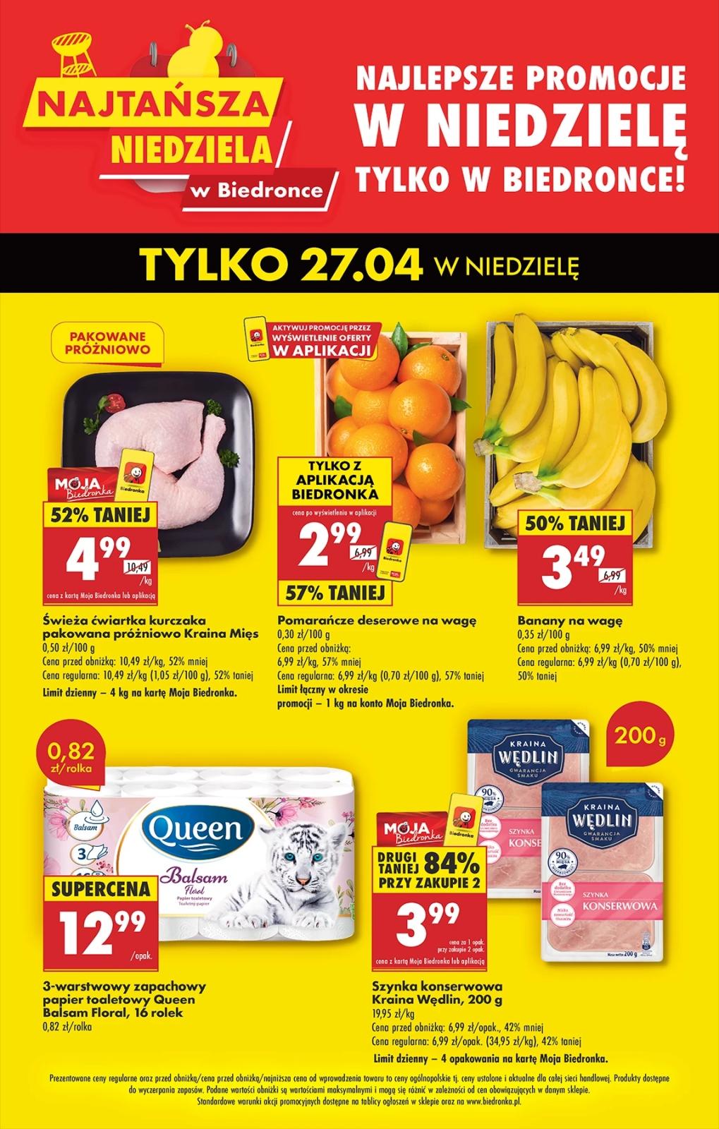 Gazetka promocyjna Biedronka str. 1