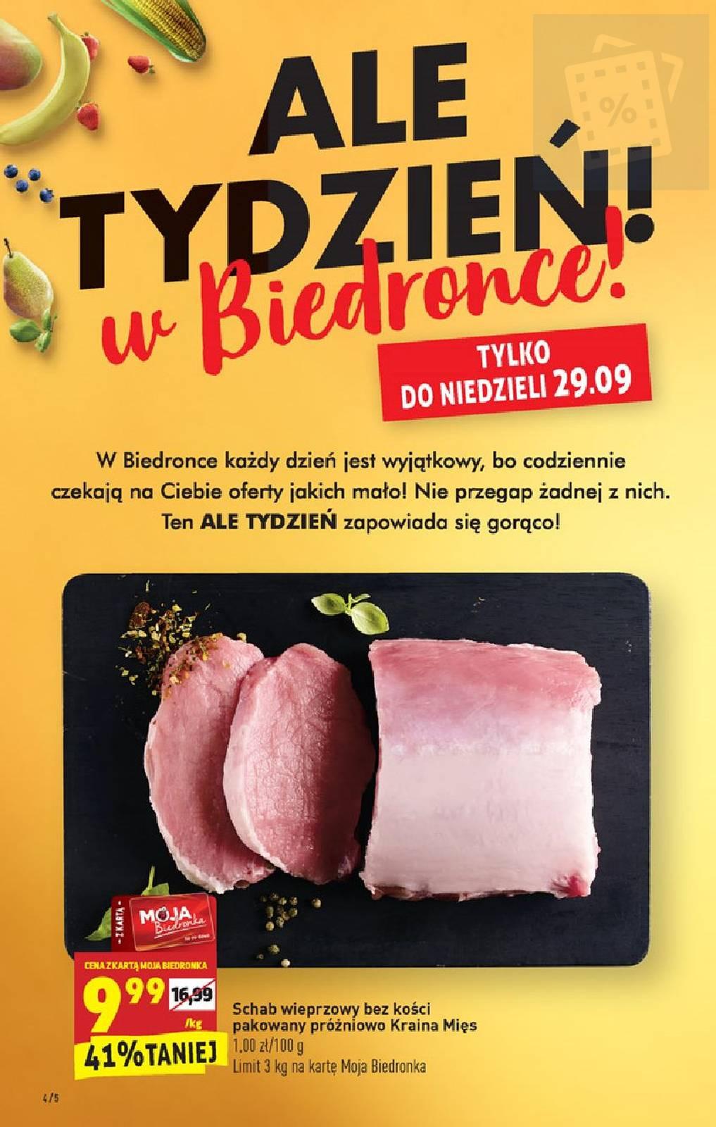 Gazetka promocyjna Biedronka str. 4