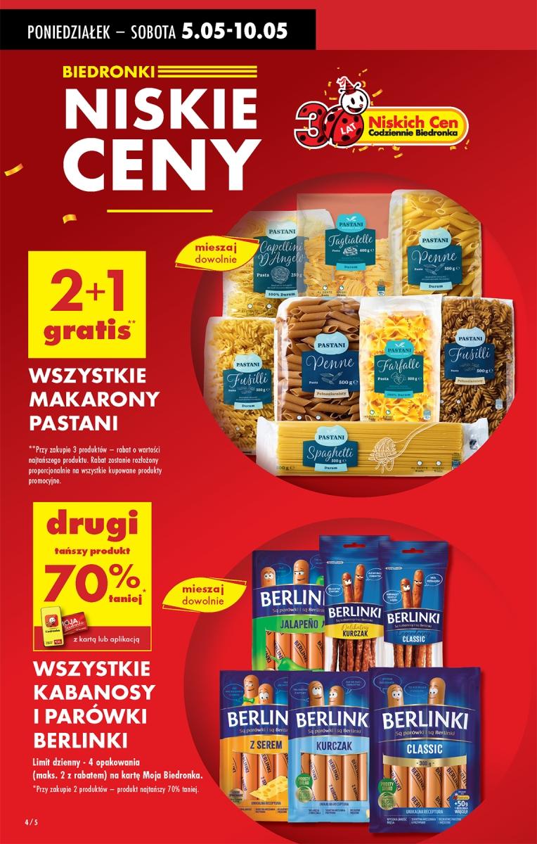 Gazetka promocyjna Biedronka str. 4
