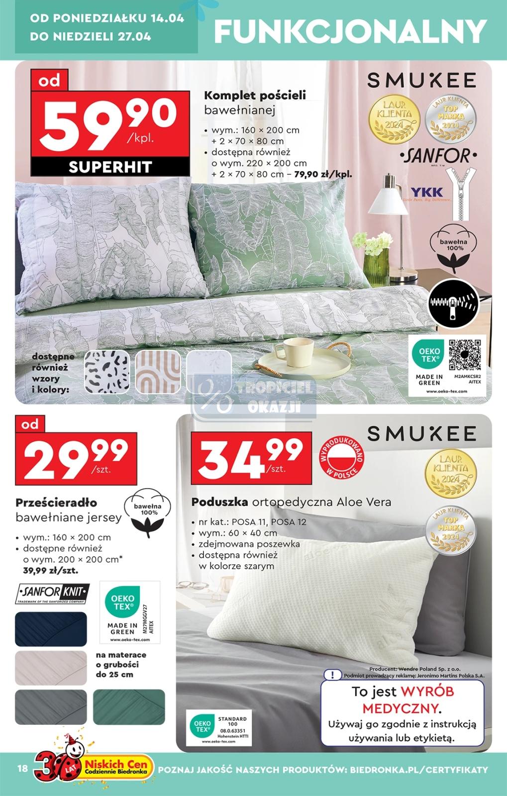 Gazetka promocyjna Biedronka str. 18