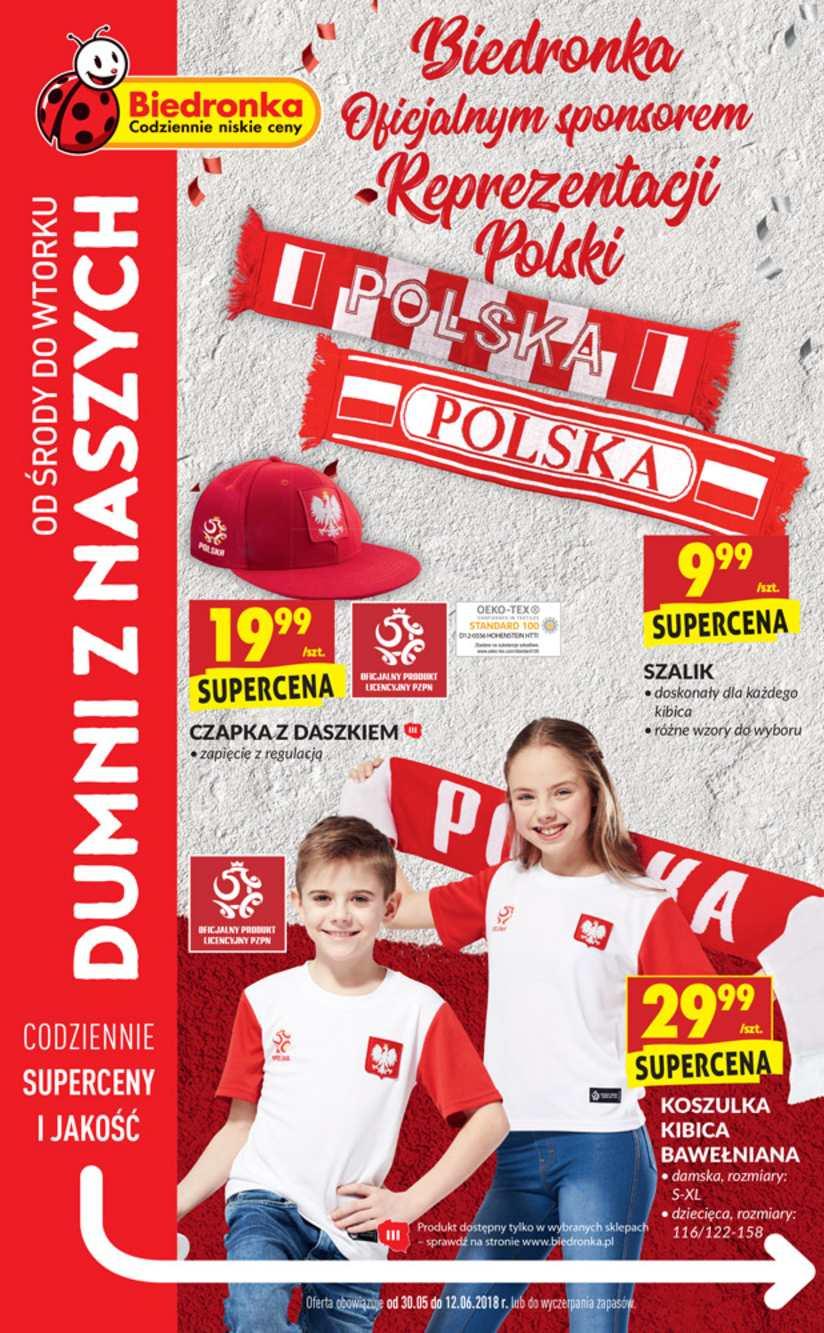 Gazetka promocyjna Biedronka str. 1