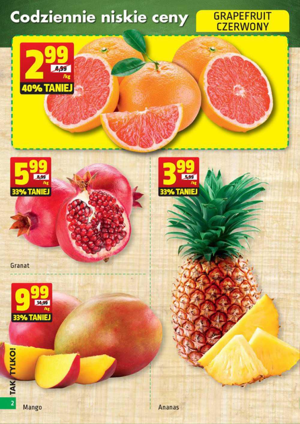 Gazetka promocyjna Biedronka str. 2