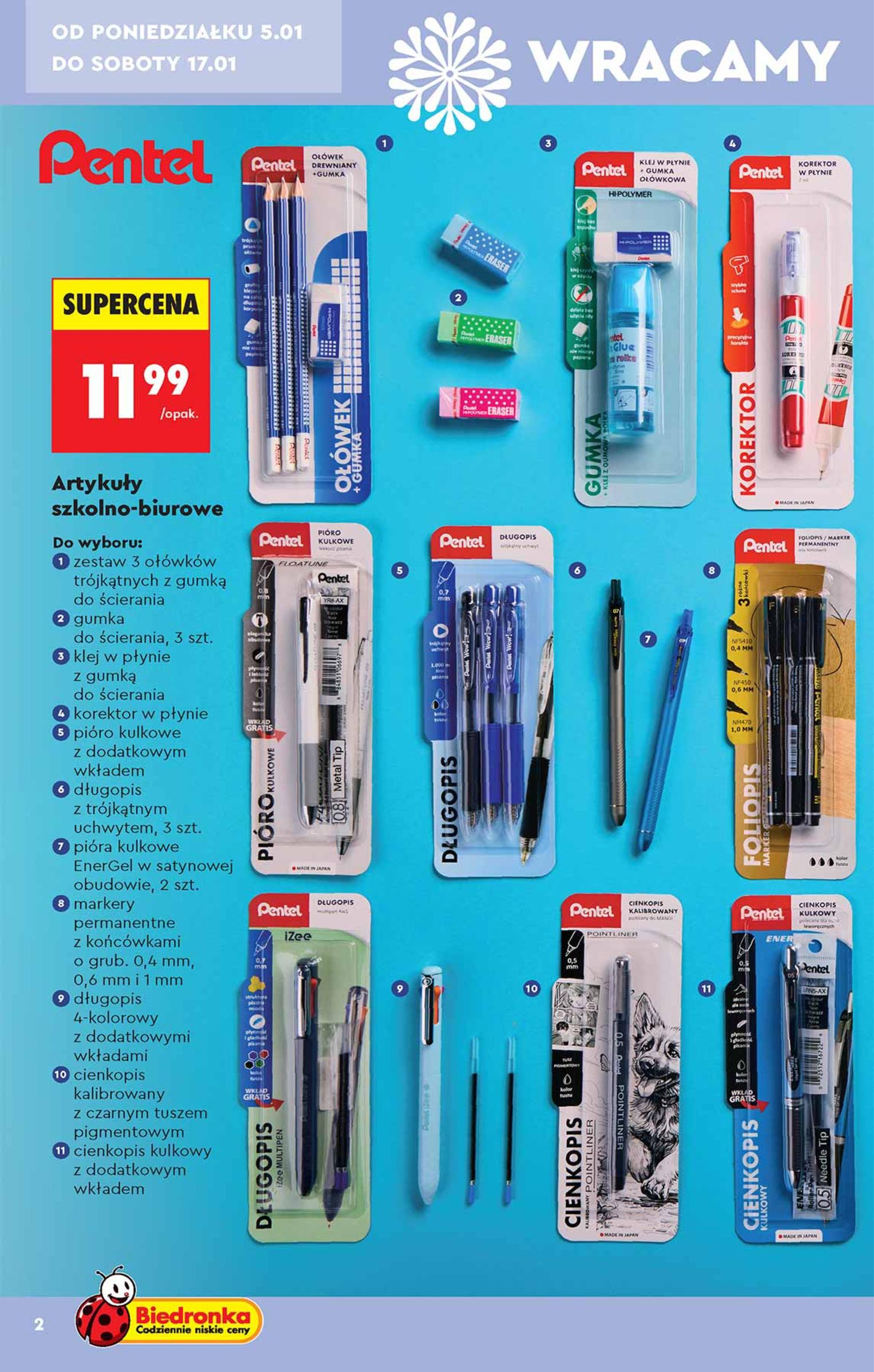 Gazetka promocyjna Biedronka str. 2