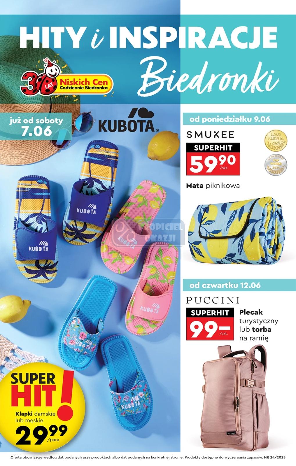 Gazetka promocyjna Biedronka str. 1