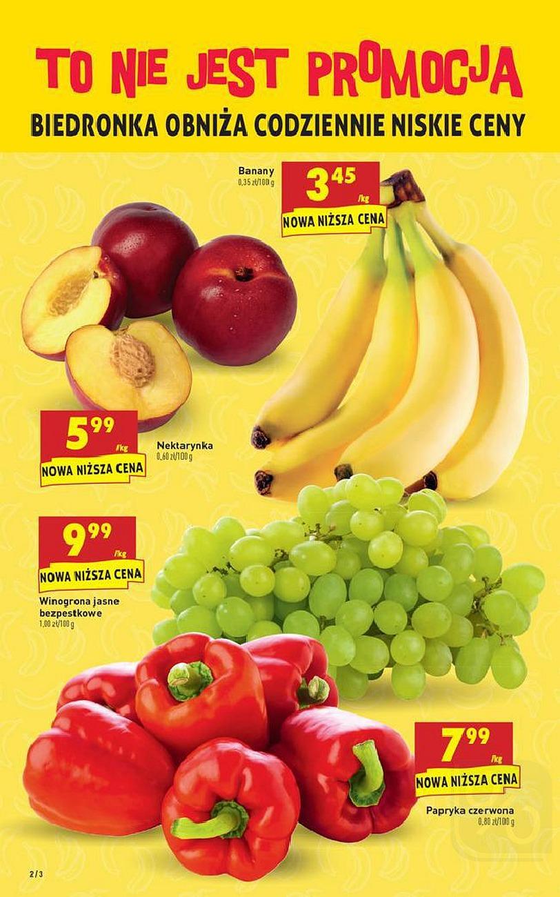 Gazetka promocyjna Biedronka str. 2