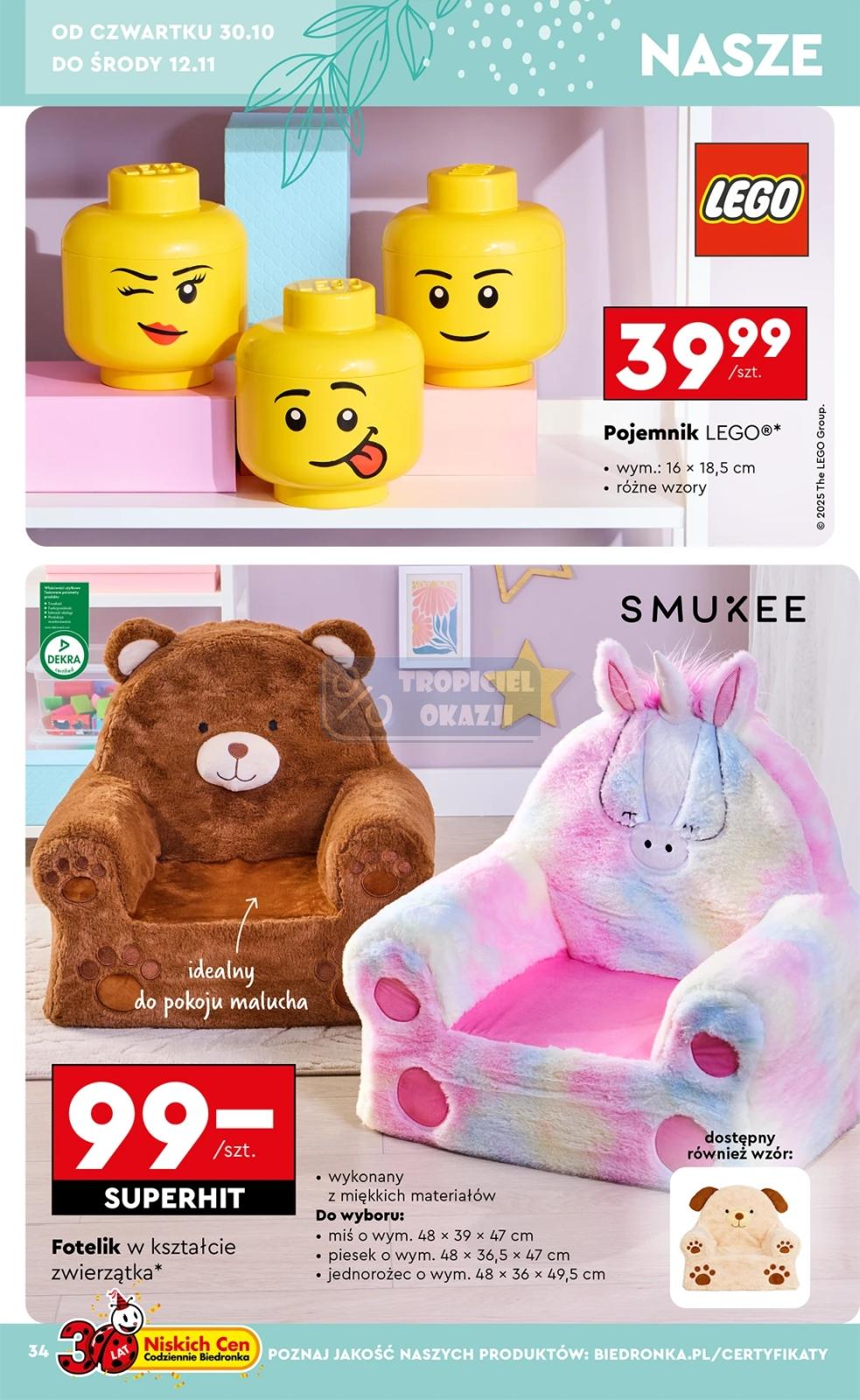 Gazetka promocyjna Biedronka str. 34