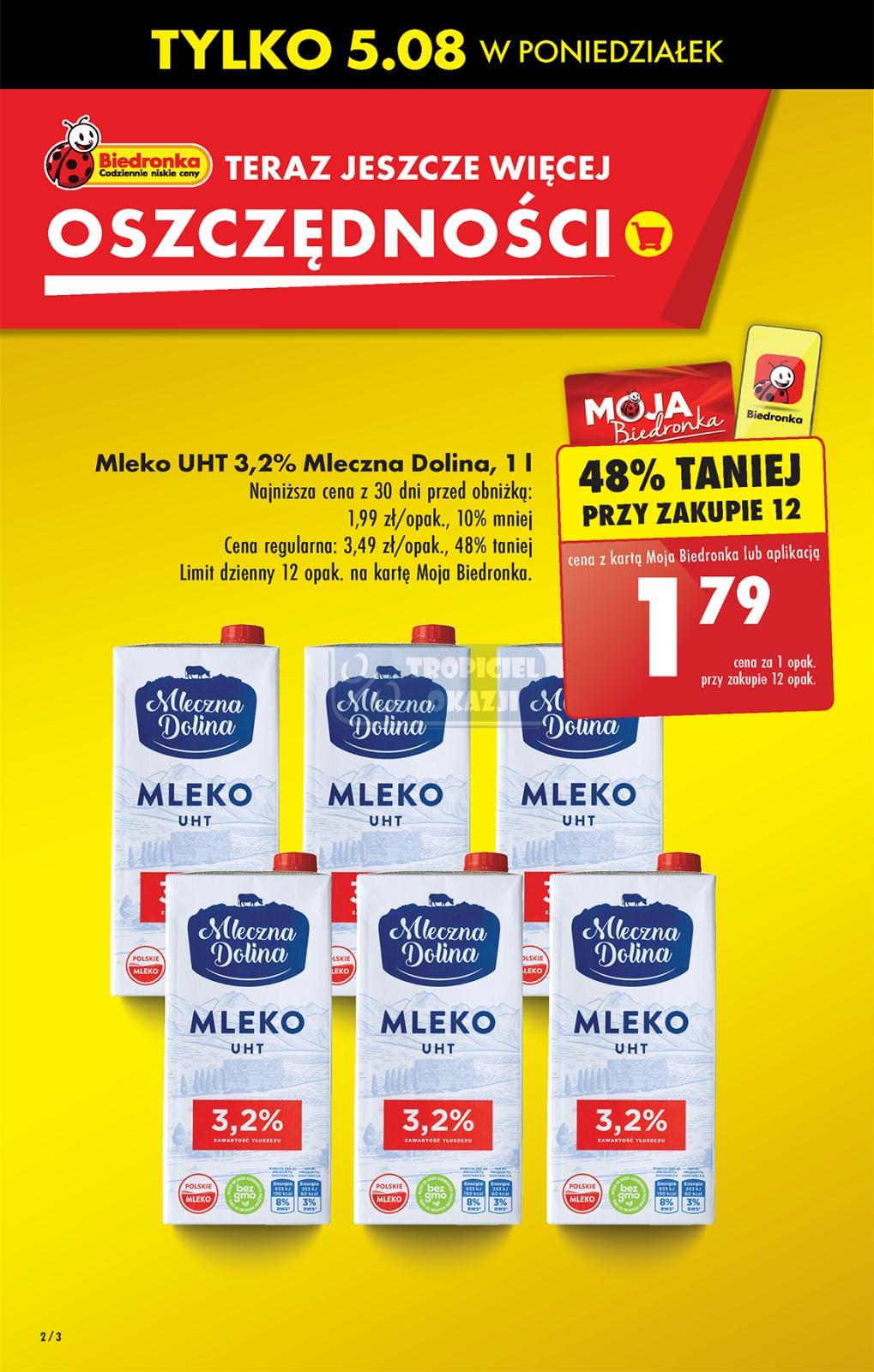 Gazetka promocyjna Biedronka str. 2