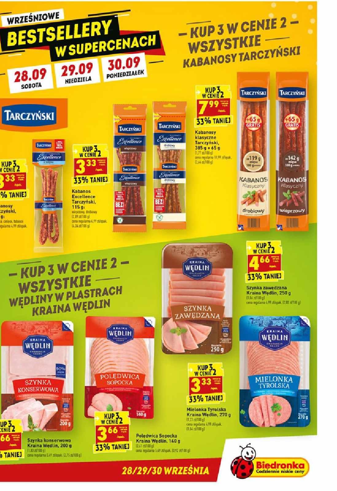 Gazetka promocyjna Biedronka str. 3