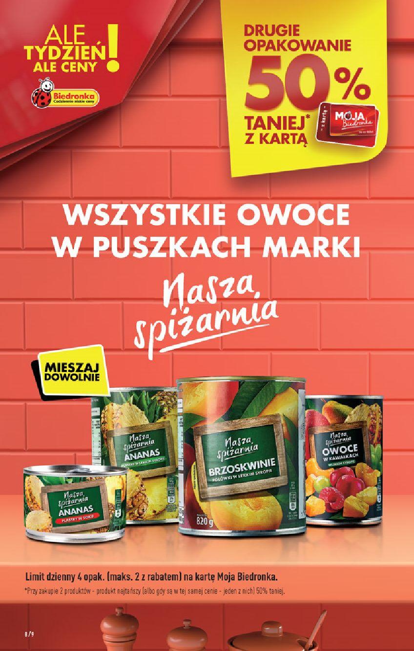 Gazetka promocyjna Biedronka str. 8