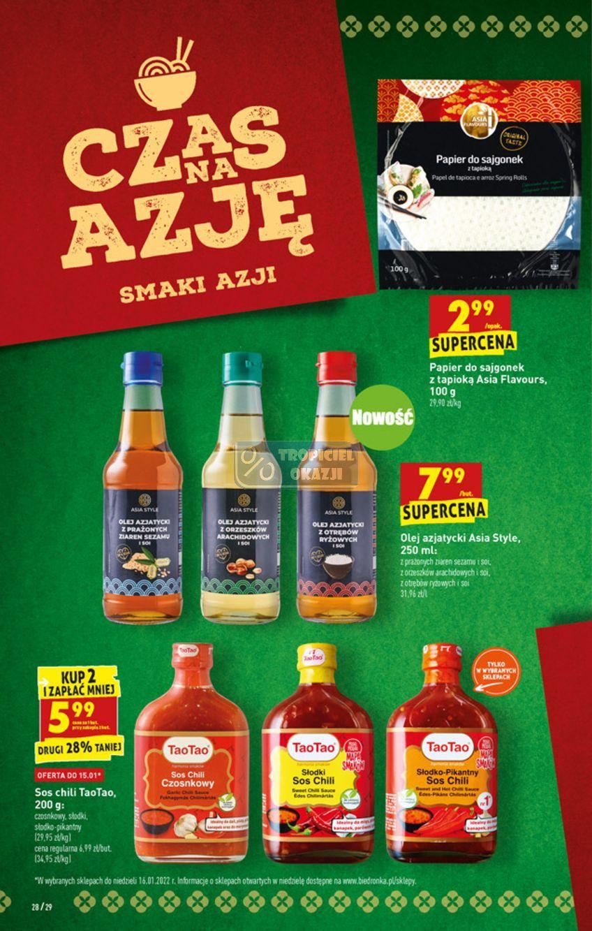 Gazetka promocyjna Biedronka str. 28