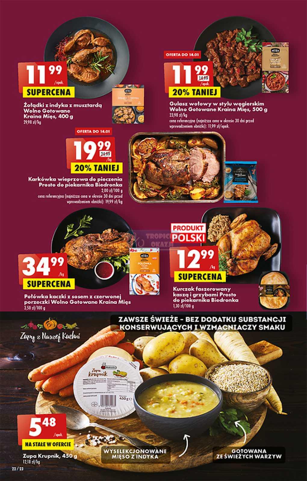 Gazetka promocyjna Biedronka str. 22