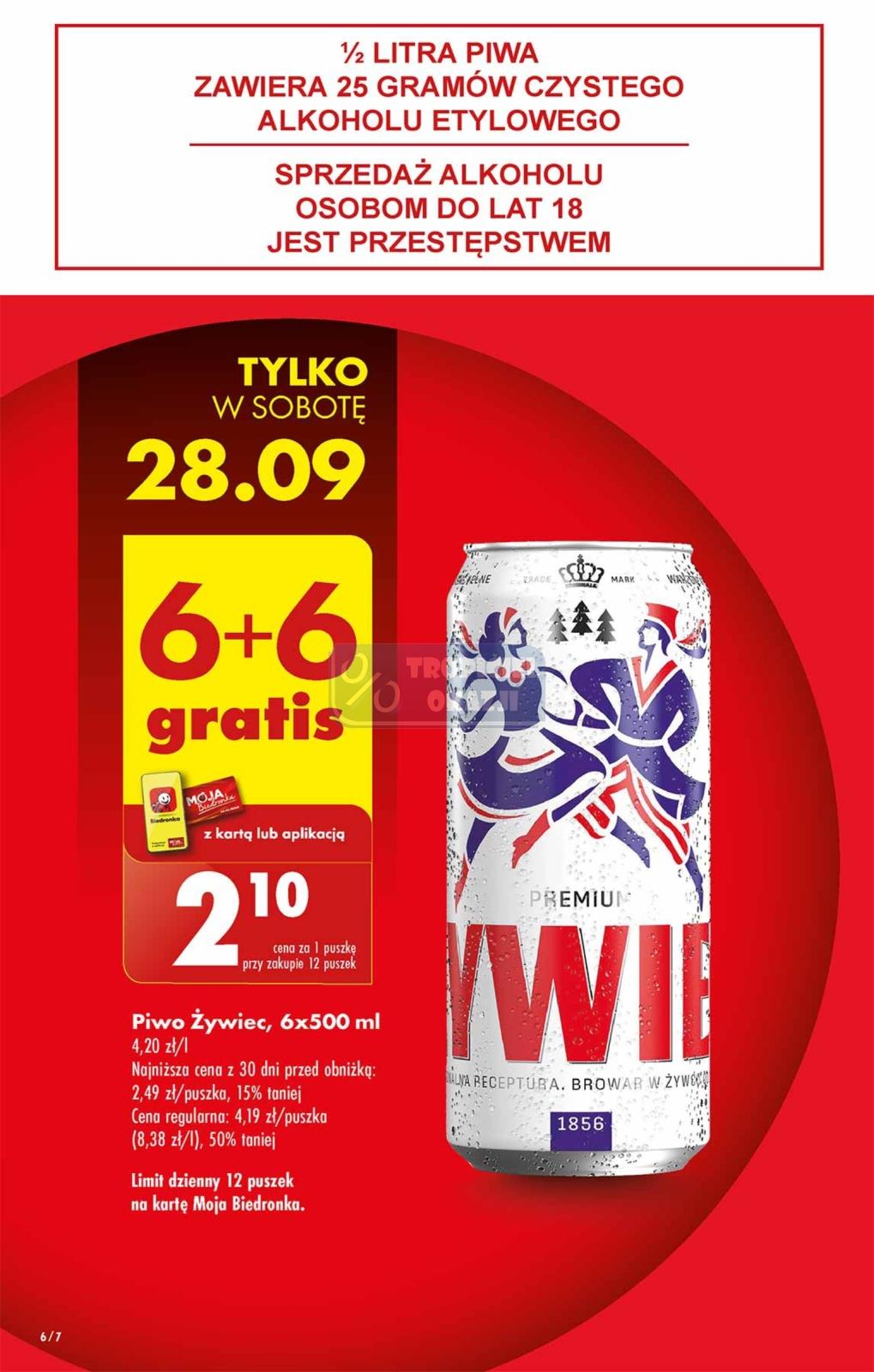 Gazetka promocyjna Biedronka str. 6