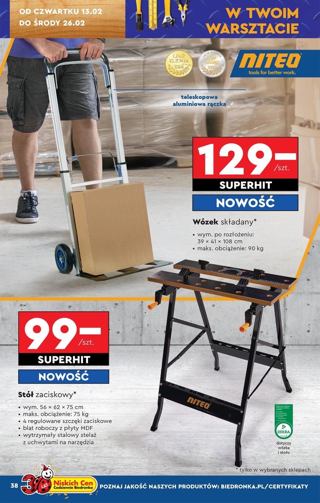 Gazetka promocyjna Biedronka str. 38