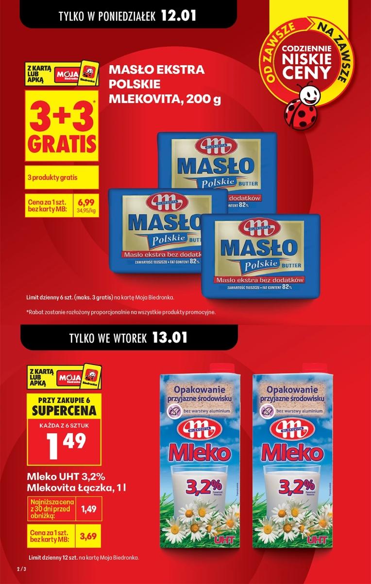 Gazetka promocyjna Biedronka str. 2