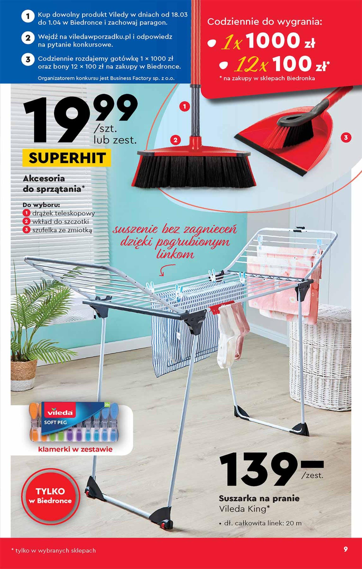 Gazetka promocyjna Biedronka str. 9